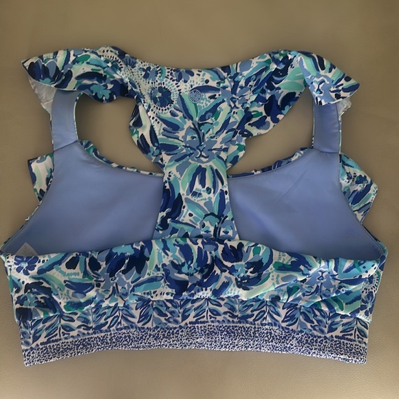 Lilly Pulitzer Angelique Luxletic Sports Bra Size L - Picture 3 of 6